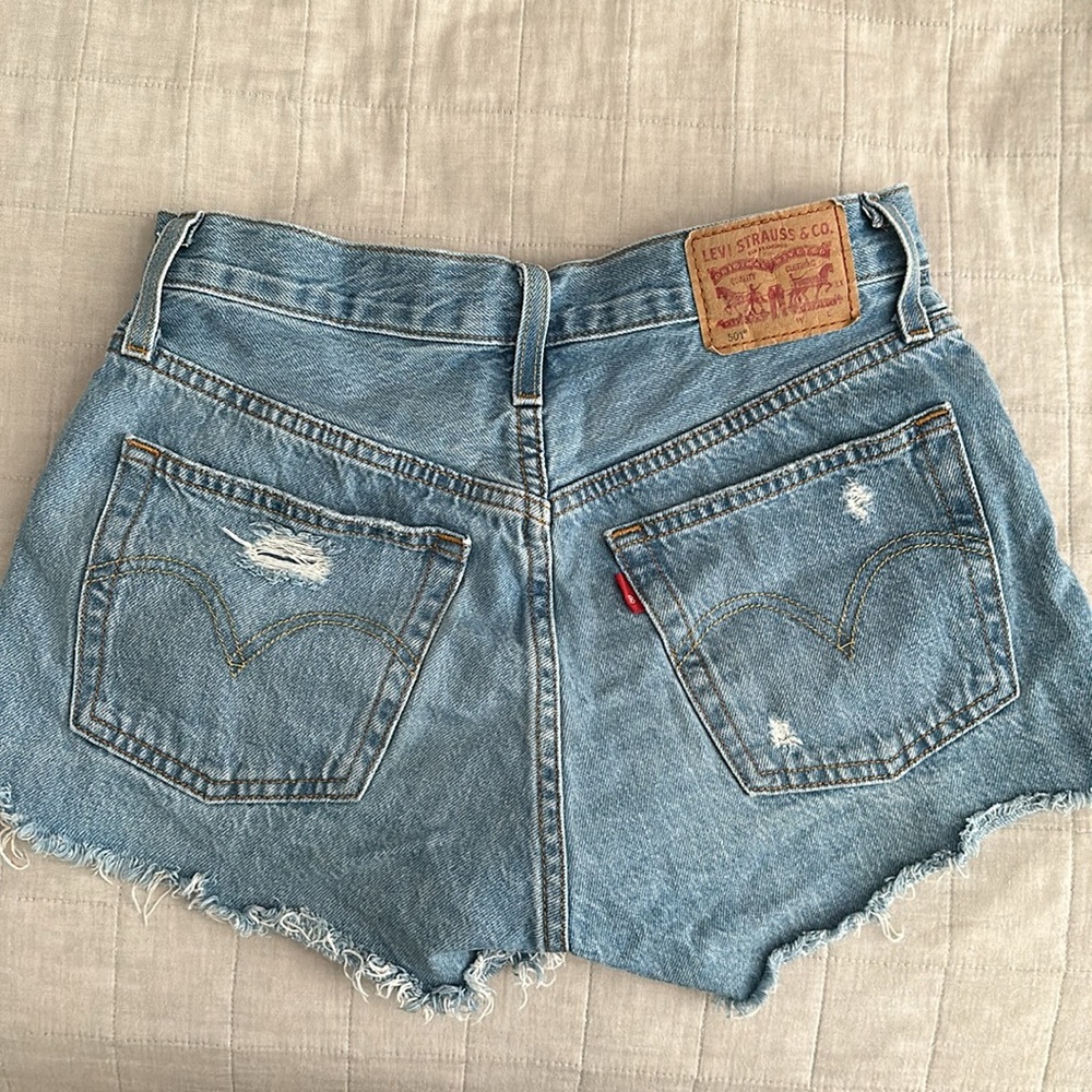 501 Levi Jean Shorts